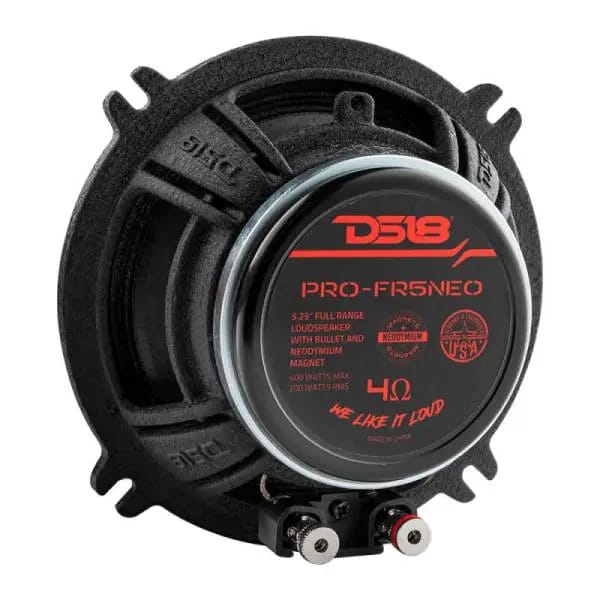 DS18 5.25 200 Watts RMS 4 ohm Neodymium Full Range Loudspeaker thumbnail 2