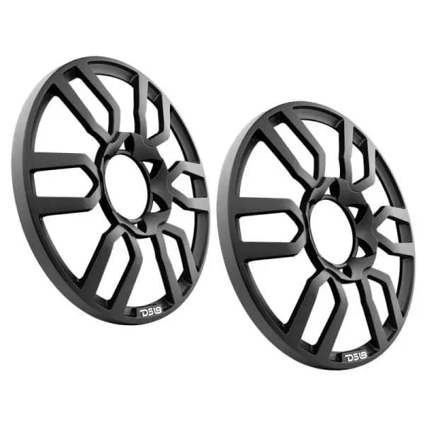 DS18 10in Speaker Grill Pair- Black thumbnail 2