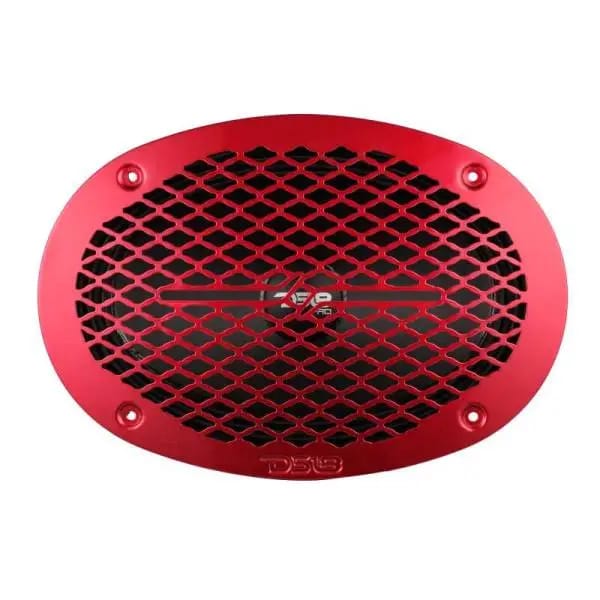 DS18 6x9in Speaker Grill Shallow- Red thumbnail 2