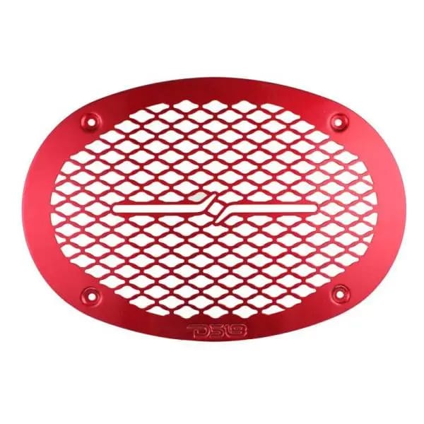 DS18 6x9in Speaker Grill Shallow- Red thumbnail 3