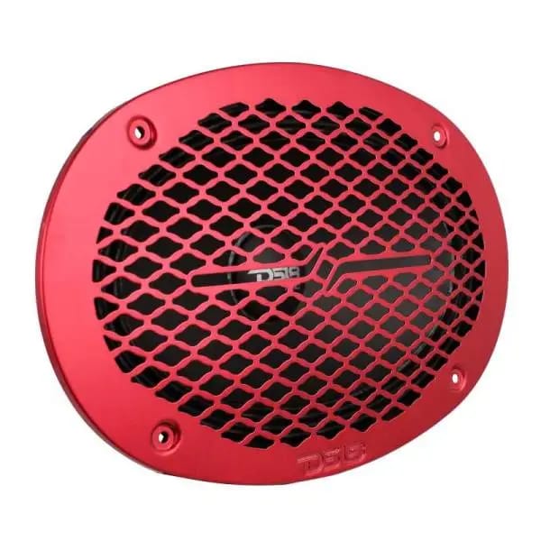 DS18 6x9in Speaker Grill Shallow- Red thumbnail 4