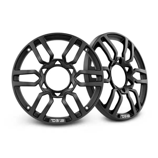 DS18 6.5in Speaker Grill Pair- Black thumbnail 2