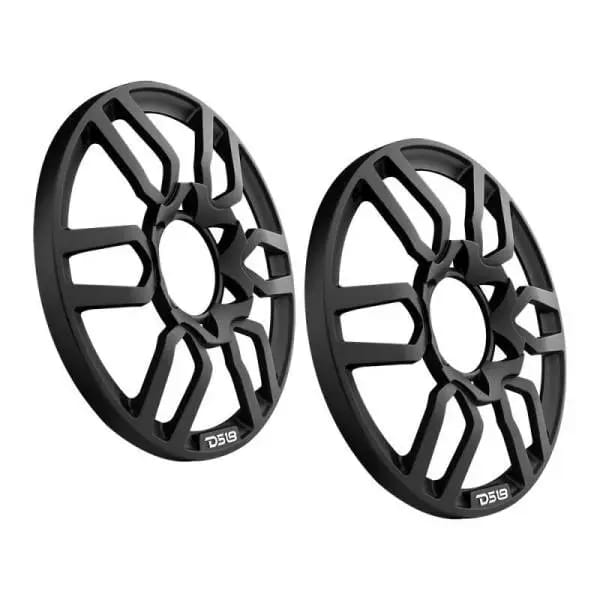 DS18 8in Speaker Grill Pair- Black thumbnail 4