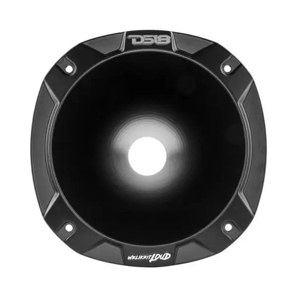 DS18 2in Long Bolt-On Throat Horn 27 Degree 10.84in Depth Black Aluminum thumbnail 2