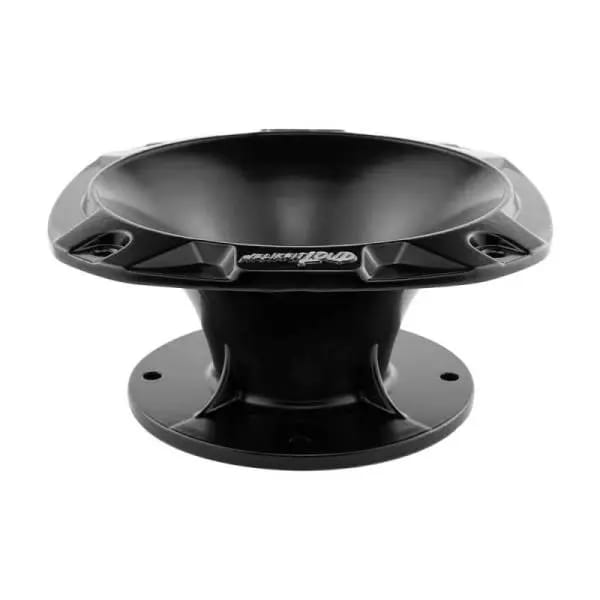 DS18 2in Short Bolt-On Throat Horn 57 Degree 2.6in Depth Black Aluminum thumbnail 2