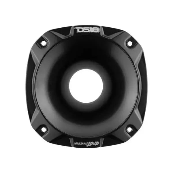 DS18 2in Short Bolt-On Throat Horn 57 Degree 2.6in Depth Black Aluminum thumbnail 3