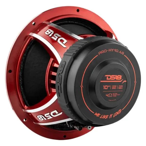 DS18 10in 350 Watts RMS 4 ohm Mid-Range Loudspeaker w/ Water Resistant Cone thumbnail 2