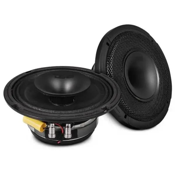 DS18 6.5in 150 Watts RMS 8 ohm Mid-Range Loudspeaker Shallow Grill Included thumbnail 6