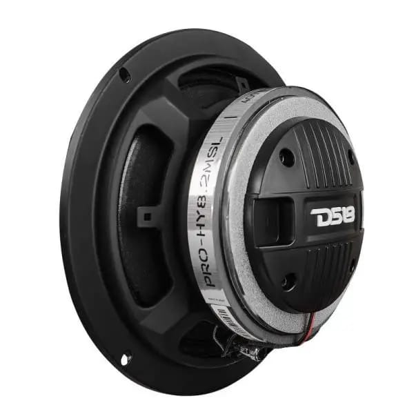 DS18 8in 200 Watts RMS 2 ohm Mid-Range Loudspeaker Shallow Grill Included thumbnail 2