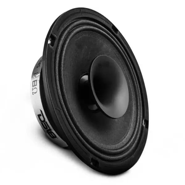 DS18 8in 200 Watts RMS 8 ohm Mid-Range Loudspeaker Shallow Grill Included
