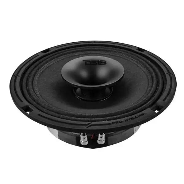 DS18 8in 200 Watts RMS 4 ohm Mid-Range Loudspeaker Shallow Grill Included thumbnail 5