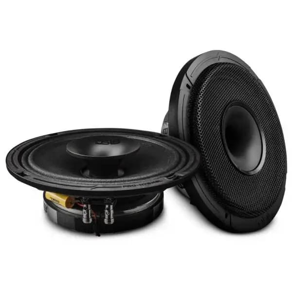 DS18 8in 200 Watts RMS 8 ohm Mid-Range Loudspeaker Shallow Grill Included thumbnail 8