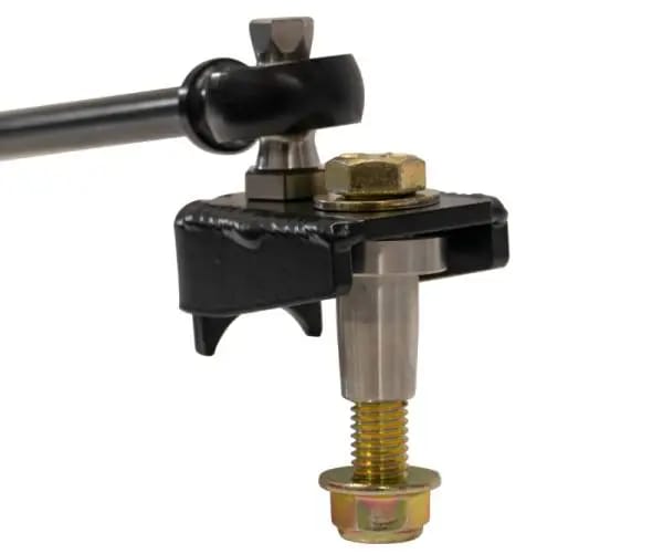 Carli 08-16 Ford F250/350 SD Stainless Steel High Mount Steering Stabilizer 2.5in & 4.5in Lift thumbnail 2