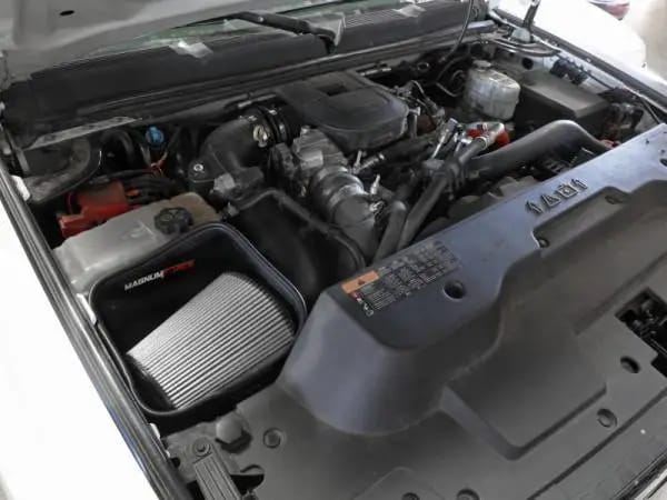 aFe 11-16 GM Silverado / Sierra 2500/3500HD (6.6L V8) MagnumFORCE Intake Stage-2 Pro DRY S thumbnail 2
