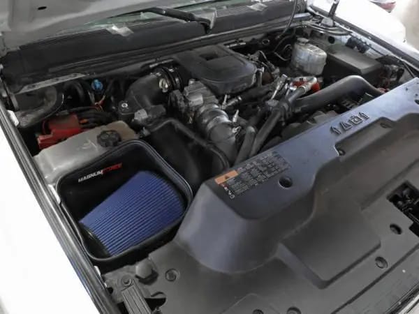aFe 11-16 GM Silverado / Sierra 2500/3500HD (6.6L V8) MagnumFORCE Intake Stage-2 Pro 5R thumbnail 2
