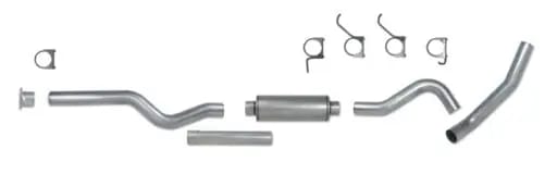 Diamond Eye KIT 4in Catback Single SS CHEVY/GMC 6.6L 2500/3500 01-05