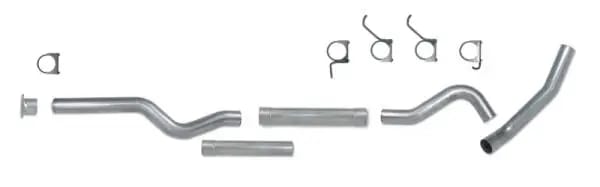 Diamond Eye KIT 4in Catback Single MFLR RPLCMENT PIPE SS 01-05 CHEVY/GMC 6.6L 2500/3500 thumbnail 2