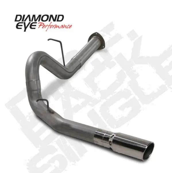 Diamond Eye KIT 4in DPF-BACK Single SS 07.5-10 CHEVY 6 6L 2500/3500 PCKGD BX46X14X14OD EL-PL thumbnail 3