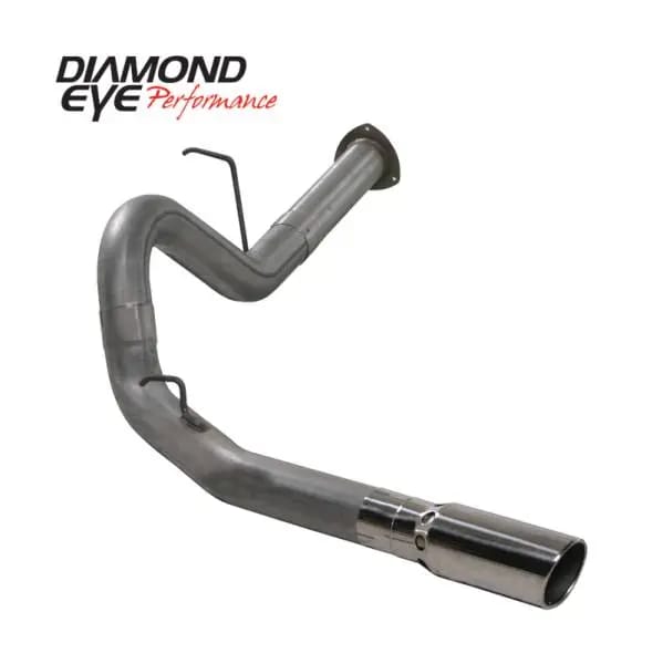 Diamond Eye KIT 4in DPF-BACK Single SS 07.5-10 CHEVY 6 6L 2500/3500 PCKGD BX46X14X14OD EL-PL thumbnail 4