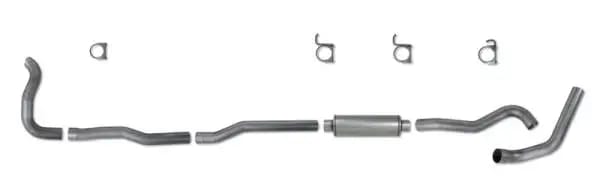 Diamond Eye KIT 4in Turbo Back SGL AL: 4-WHEEL DRIVE ONLY 89-93 DODGE CUMMINS 5.9L thumbnail 4