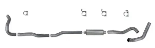 Diamond Eye KIT 4in Turbo Back SGL AL: 4-WHEEL DRIVE ONLY 89-93 DODGE CUMMINS 5.9L thumbnail 5