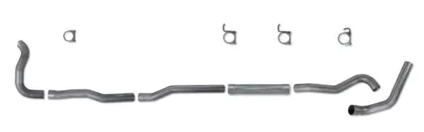 Diamond Eye KIT 4in Turbo Back MFLR RPLCMENT PIPE SGL AL: 89-93 DODGE CUMMINS 5.9L thumbnail 4