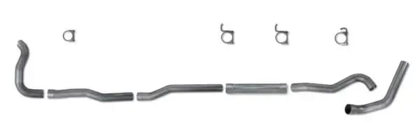 Diamond Eye KIT 4in Turbo Back MFLR RPLCMENT PIPE SGL AL: 89-93 DODGE CUMMINS 5.9L thumbnail 5