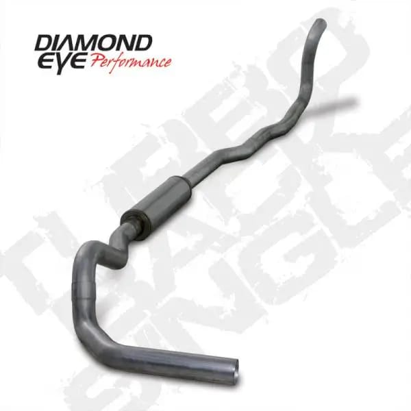 Diamond Eye KIT 4in Turbo Back Single SS DDG4X4 89-93 Dodge 5.9L Cummins 2500/3500 thumbnail 2