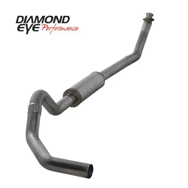 Diamond Eye KIT 4in Turbo Back MFLR RPLCMENT PIPE SGL SS: 98.5-02 DODGE CUMMINS 5.9L thumbnail 6