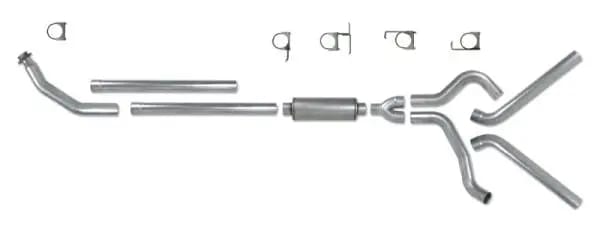 Diamond Eye KIT 4in Turbo Back DUAL AL: 94-02 DODGE CUMMINS 5.9L thumbnail 3