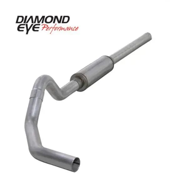 Diamond Eye KIT 4in Catback Single AL: 2004.5-2007.5 DODGE CUMMINS 600 thumbnail 3