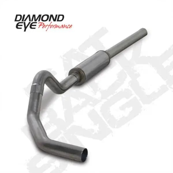 Diamond Eye KIT 4in Catback Single SS: 2004.5-2007.5 DODGE CUMMINS 600 thumbnail 2