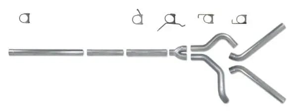 Diamond Eye KIT 4in Catback MFLR RPLCMENT PIPE DUAL AL: 2004.5-2007.5 DODGE CUMMINS 600 thumbnail 3