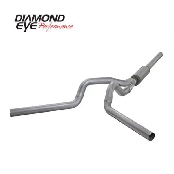 Diamond Eye KIT 4in Catback MFLR RPLCMENT PIPE DUAL AL: 2004.5-2007.5 DODGE CUMMINS 600 thumbnail 6