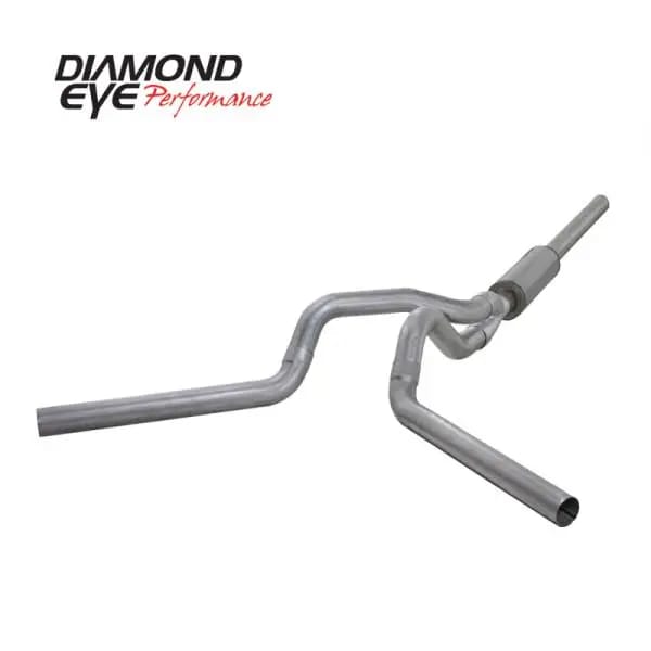 Diamond Eye KIT 4in Catback MFLR RPLCMENT PIPE DUAL AL: 2004.5-2007.5 DODGE CUMMINS 600 thumbnail 7