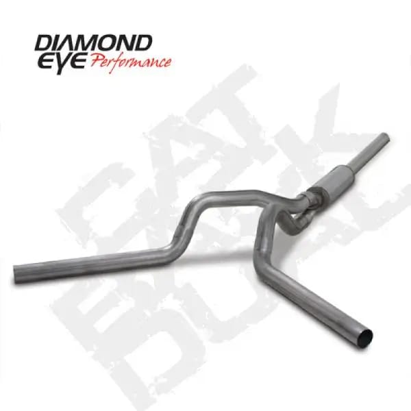 Diamond Eye KIT 4in Catback DUAL SS: 2004.5-2007.5 DODGE CUMMINS 600 thumbnail 3