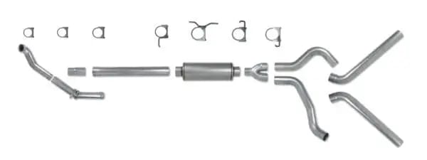 Diamond Eye KIT 4in Turbo Back DUAL SS: 94-97 FORD 7.3L F250/F350 PWRSTROKE NFS W/ CARB EQUIV STDS thumbnail 6