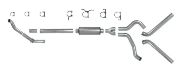 Diamond Eye KIT 4in Turbo Back DUAL SS: 94-97 FORD 7.3L F250/F350 PWRSTROKE NFS W/ CARB EQUIV STDS thumbnail 5