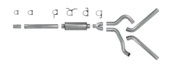 Diamond Eye KIT 4in Catback DUAL AL: 94-97 FORD 7.3L F250/F350 PWRSTROKE thumbnail 2