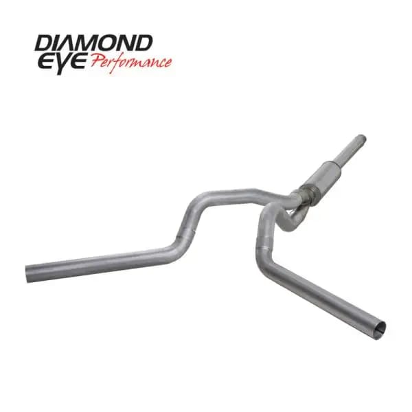 Diamond Eye KIT 4in Catback DUAL AL: 94-97 FORD 7.3L F250/F350 PWRSTROKE thumbnail 4