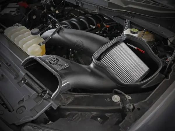 aFe 2021+ Ford F150 5.0L V8 MagnumFORCE Intake Stage-2 Pro DRY S thumbnail 3