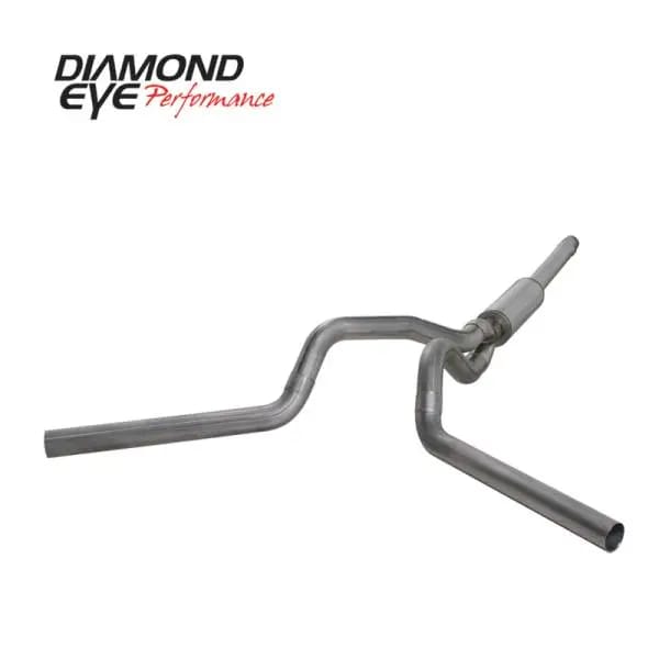 Diamond Eye KIT 4in Catback DUAL SS: 94-97 FORD 7.3L F250/F350 PWRSTROKE thumbnail 4