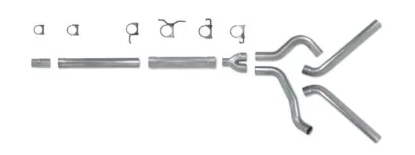Diamond Eye KIT 4in Catback DUAL SS: 94-97 FORD 7.3L F250/F350 PWRSTROKE thumbnail 2