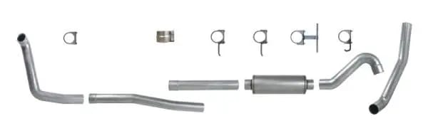 Diamond Eye Performance Turbo Back Exhaust Kit AL