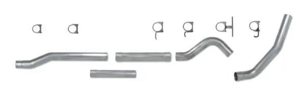 Diamond Eye KIT 4in Catback MFLR RPLCMENT PIPE SGL AL: 03-07 FORD 6.0L F250/F350 (Extended Cab Only) thumbnail 5