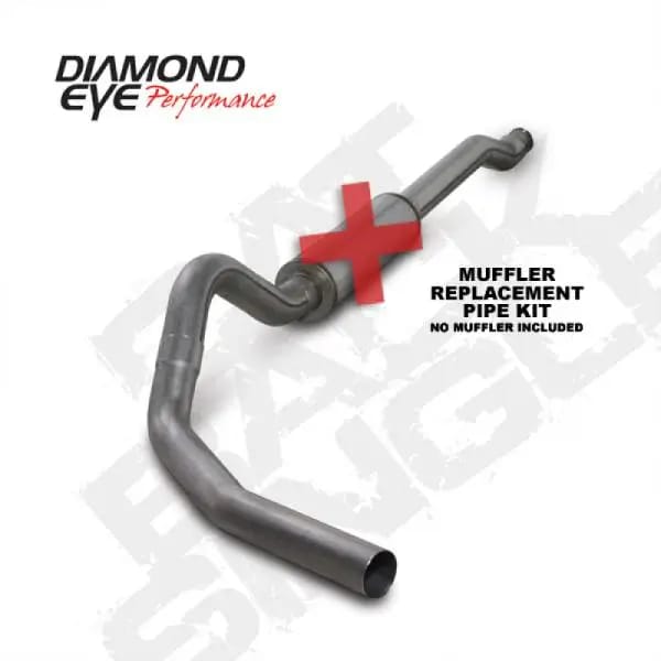 Diamond Eye KIT 4in Catback Single SS: 03-07 FORD 6.0L F250/F350 thumbnail 3
