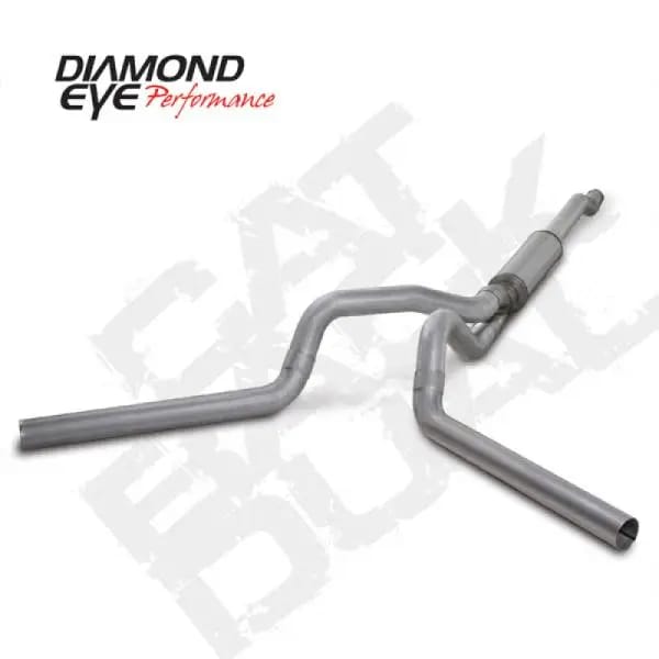 Diamond Eye KIT 4in Catback DUAL AL: 03-07 FORD 6.0L F250/F350 thumbnail 2