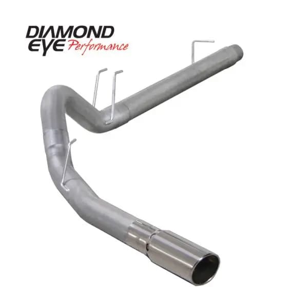 Diamond Eye KIT 4in DPF-BACK SGL AL 08-09 6 4L F250/F350 PCKGD BX46X14X14OD EL-PL 44inX13 5inX13 5in thumbnail 2