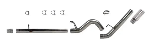 Diamond Eye KIT 4in DPF-BACK SGL AL 08-09 6 4L F250/F350 PCKGD BX46X14X14OD EL-PL 44inX13 5inX13 5in thumbnail 5