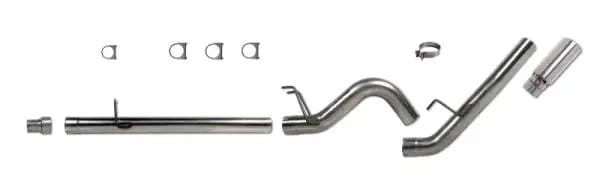 Diamond Eye KIT 4in DPF-BACK SGL SS 08-09 6 4L F250/F350 PCKGD BX46X14X14OD EL-PL 44inX13 5inX13 5in thumbnail 2